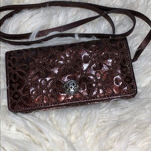 Brighton NEW brown crossover wallet